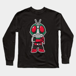 Kamen Rider Nigou Nigo Chibi Style Kawaii Long Sleeve T-Shirt